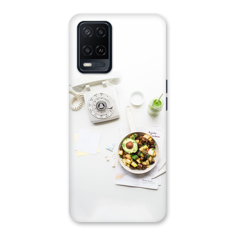Morning Breakfast Back Case for Oppo A54
