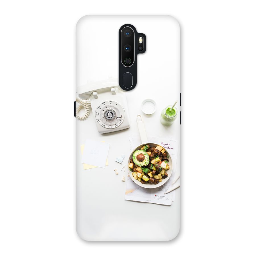 Morning Breakfast Back Case for Oppo A5 (2020)