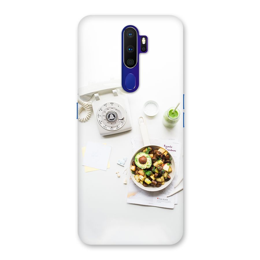 Morning Breakfast Back Case for Oppo A9 (2020)