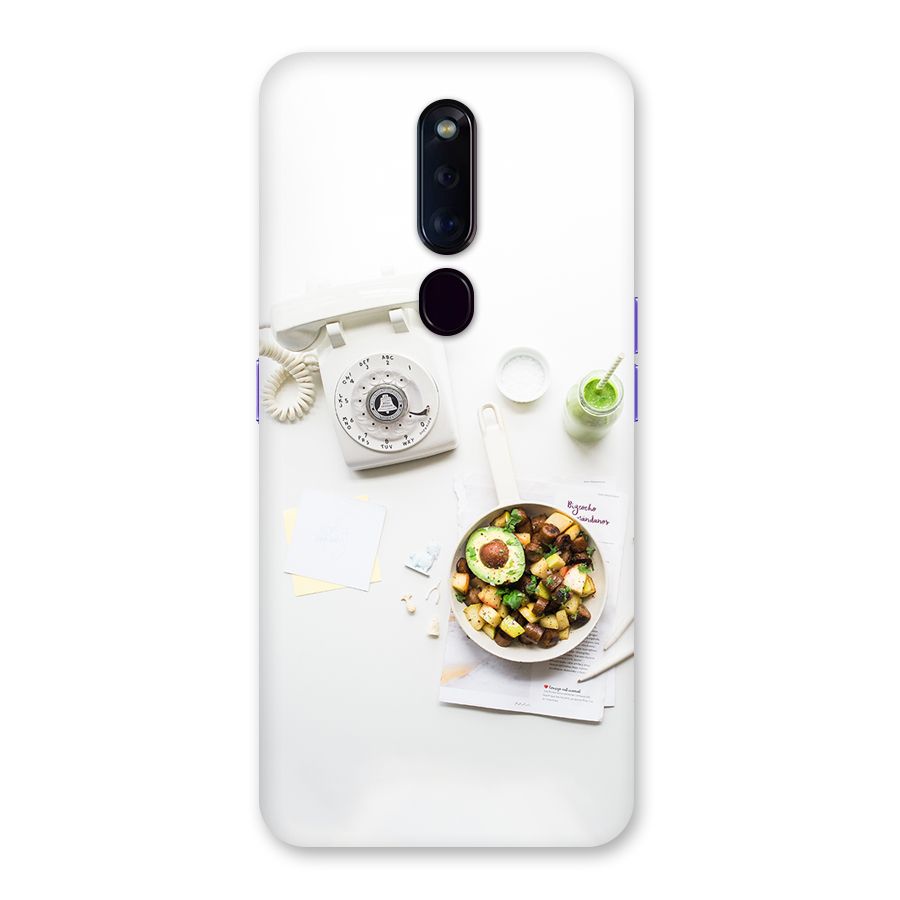 Morning Breakfast Back Case for Oppo F11 Pro