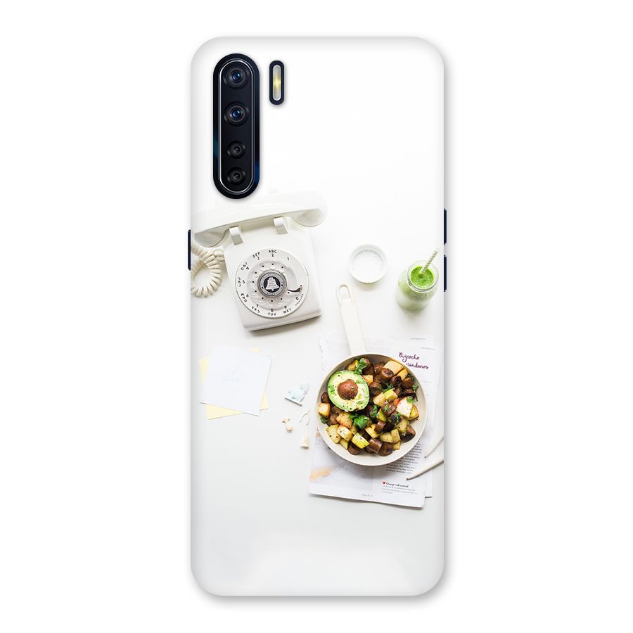 Morning Breakfast Back Case for Oppo F15