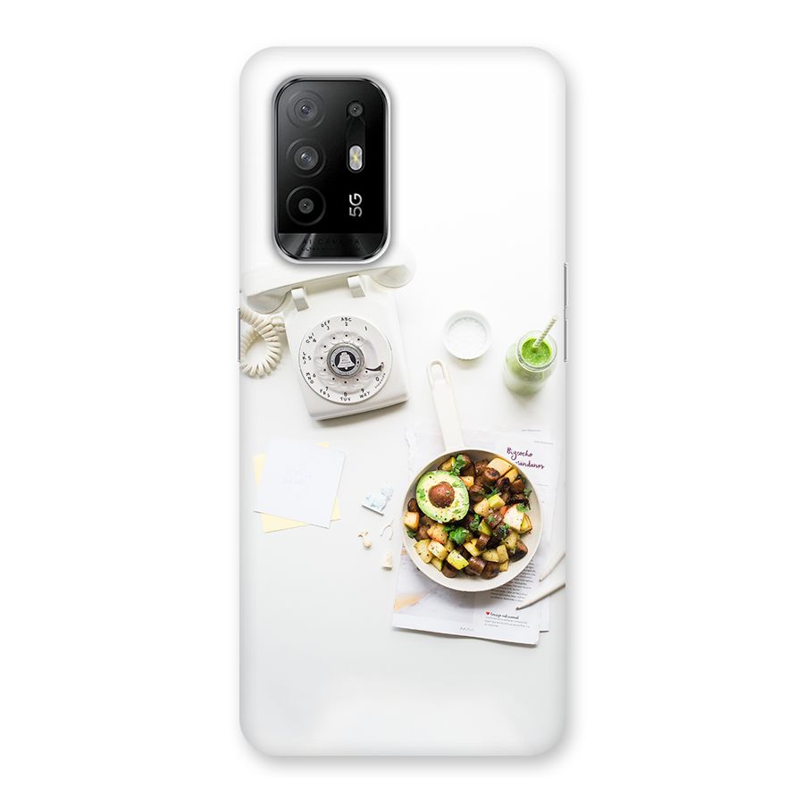 Morning Breakfast Back Case for Oppo F19 Pro Plus 5G