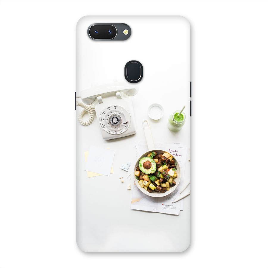 Morning Breakfast Back Case for Oppo Realme 2