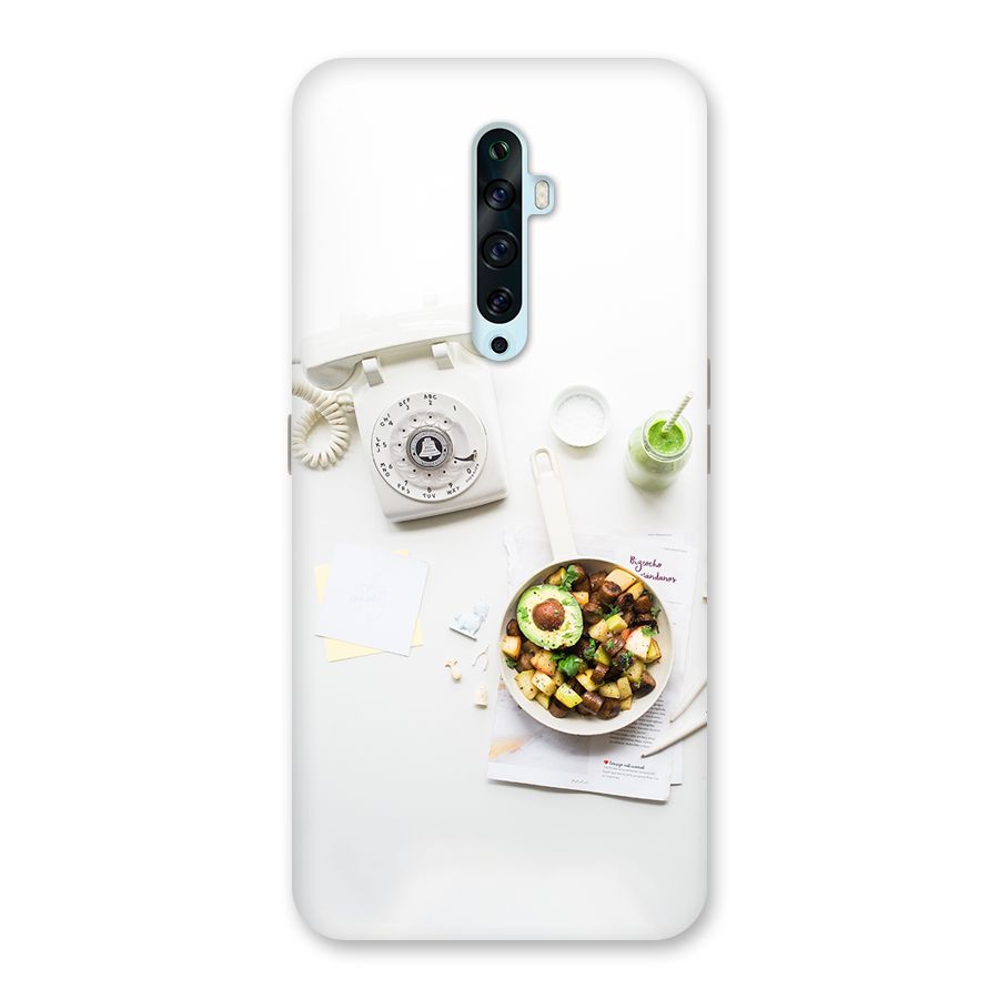 Morning Breakfast Back Case for Oppo Reno2 Z