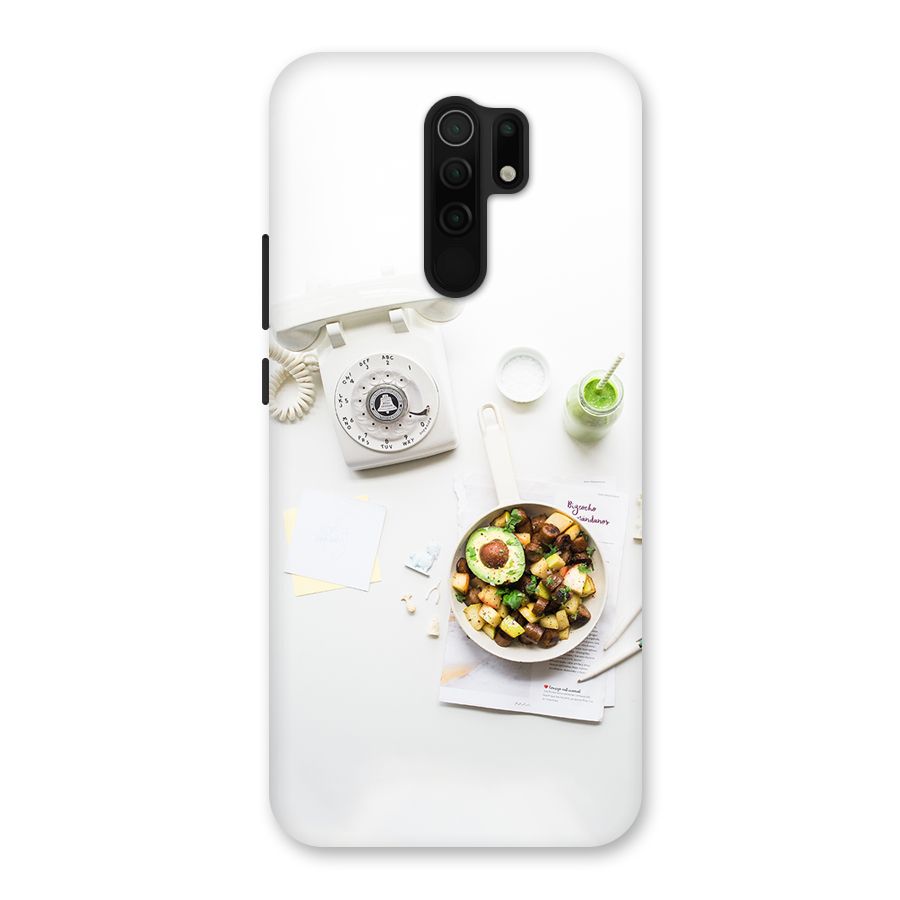 Morning Breakfast Back Case for Poco M2