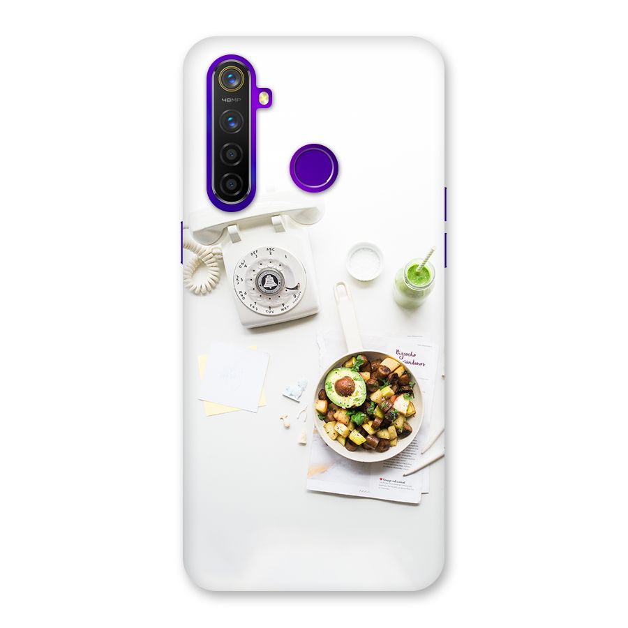 Morning Breakfast Back Case for Realme 5 Pro