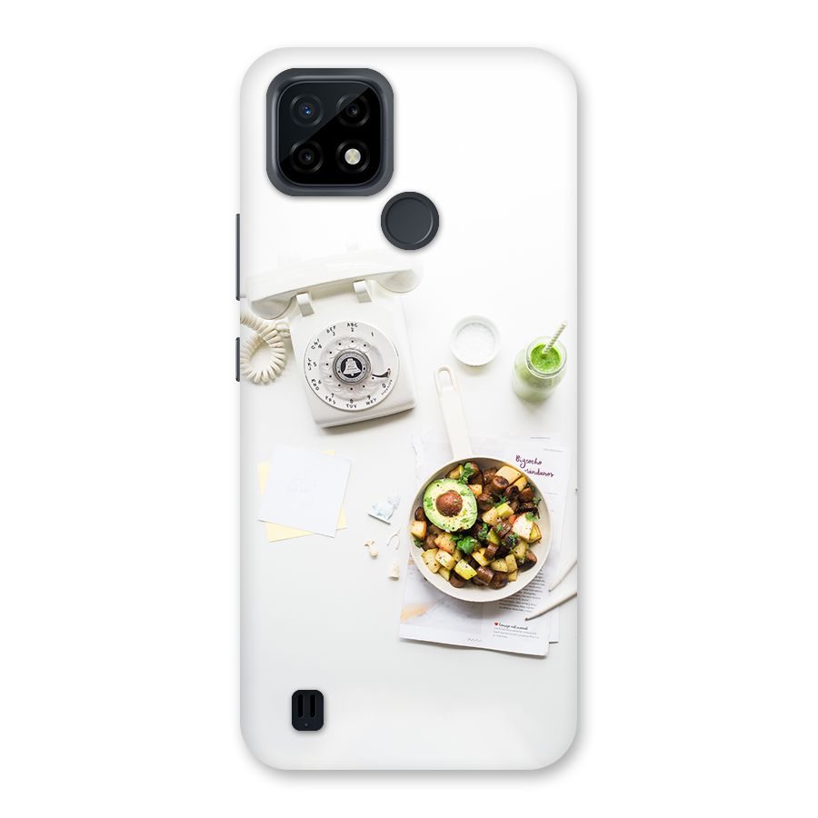 Morning Breakfast Back Case for Realme C21