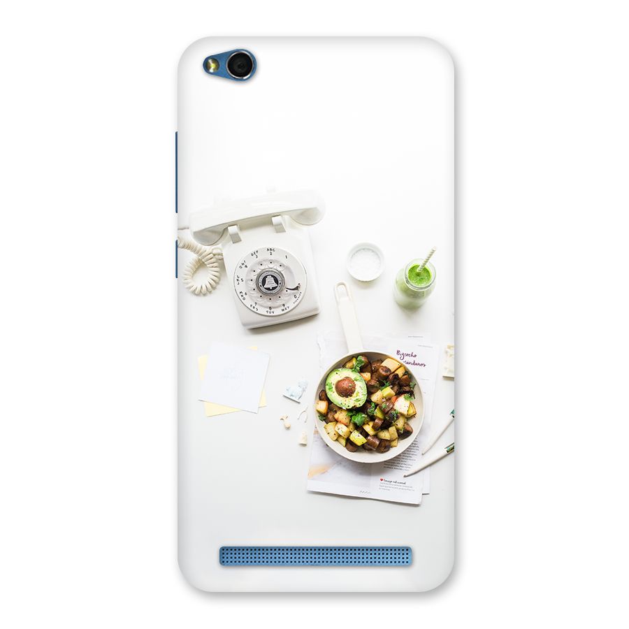 Morning Breakfast Back Case for Redmi 5A