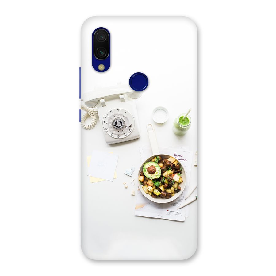 Morning Breakfast Back Case for Redmi 7