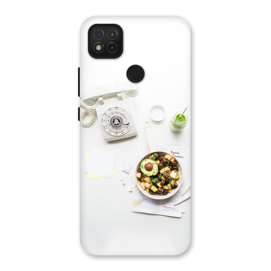 Morning Breakfast Back Case for Redmi 9