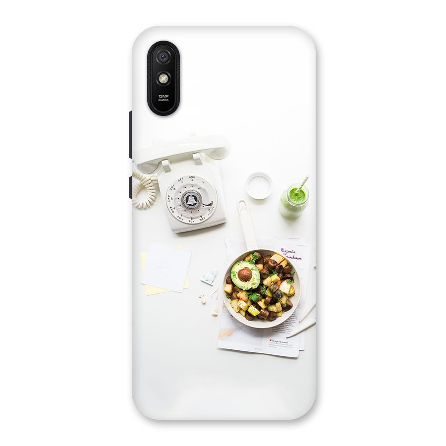 Morning Breakfast Back Case for Redmi 9i