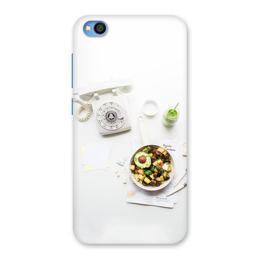 Morning Breakfast Back Case for Redmi Go