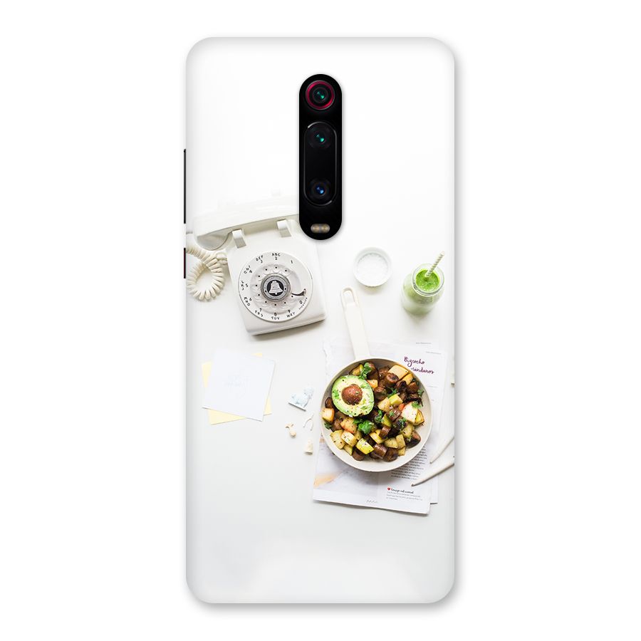 Morning Breakfast Back Case for Redmi K20