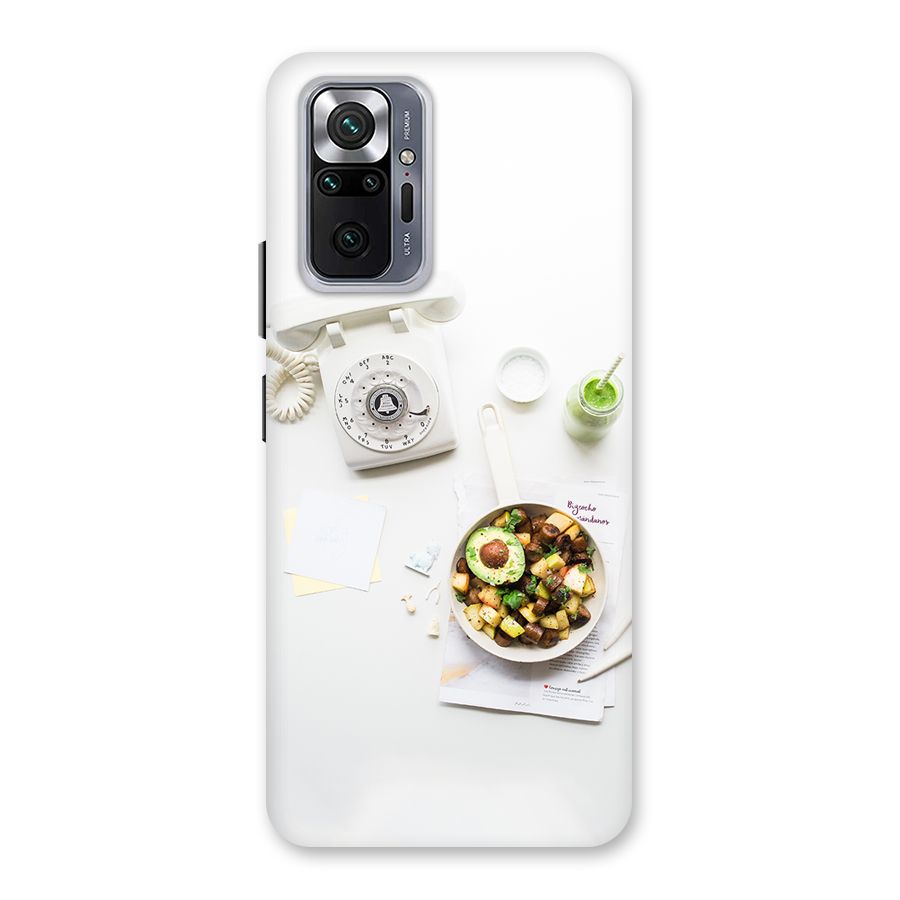 Morning Breakfast Back Case for Redmi Note 10 Pro Max
