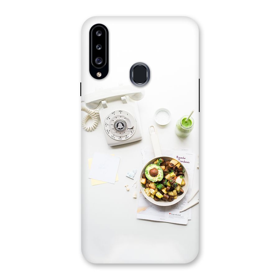 Morning Breakfast Back Case for Samsung Galaxy A20s