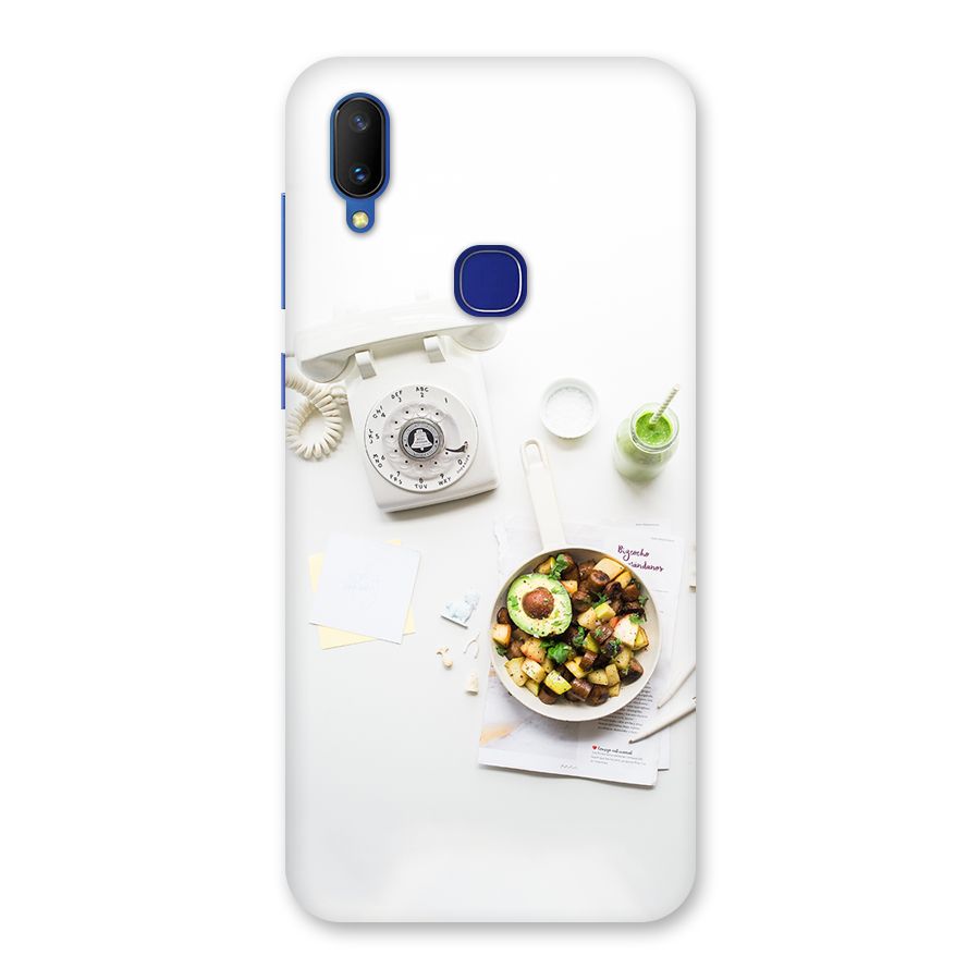 Morning Breakfast Back Case for Vivo V11
