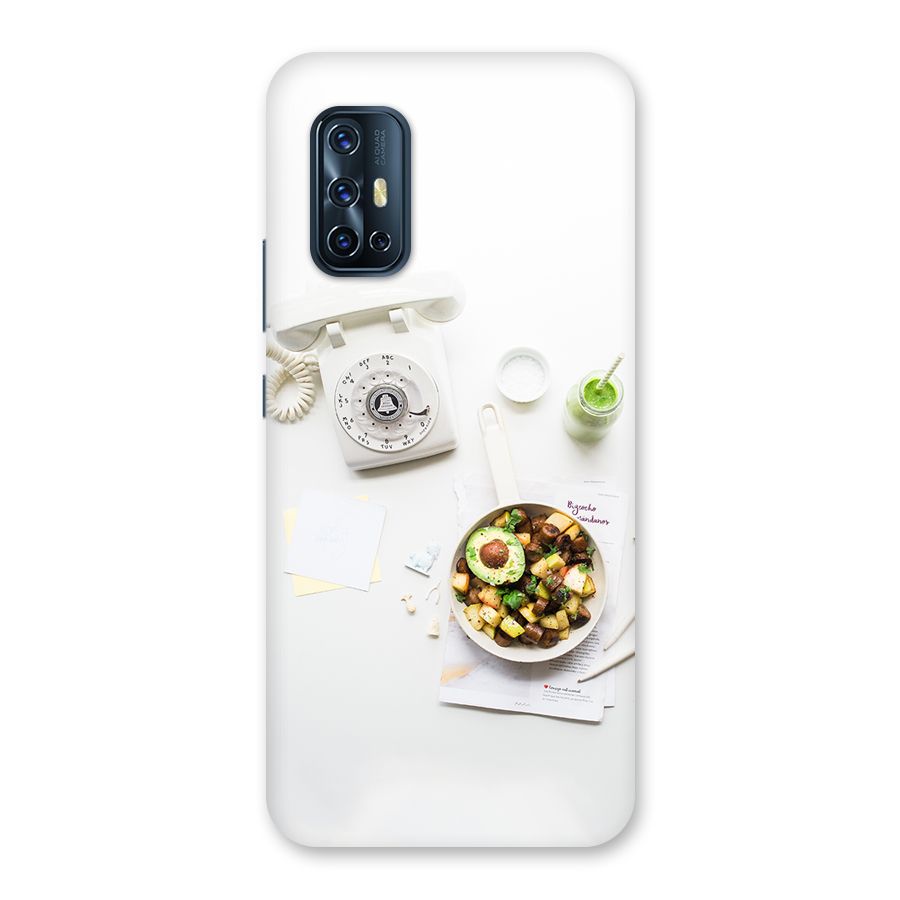 Morning Breakfast Back Case for Vivo V17