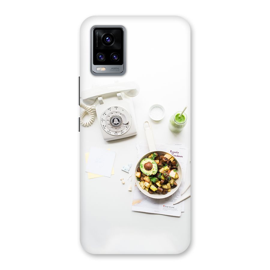Morning Breakfast Back Case for Vivo V20