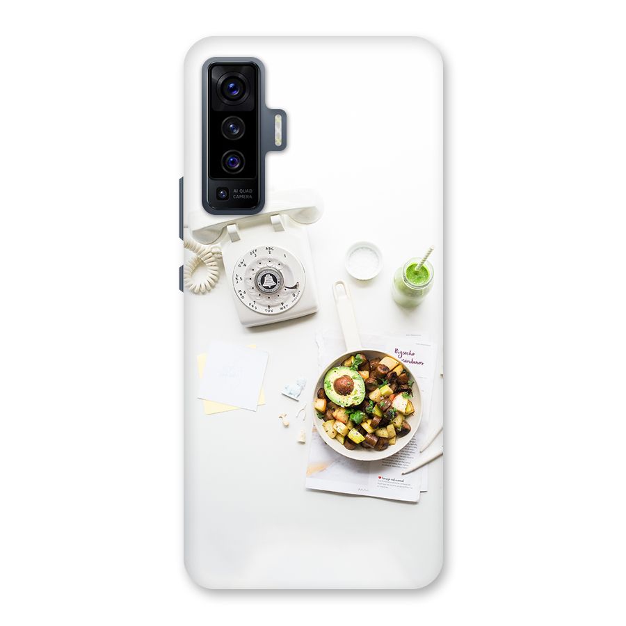 Morning Breakfast Back Case for Vivo X50