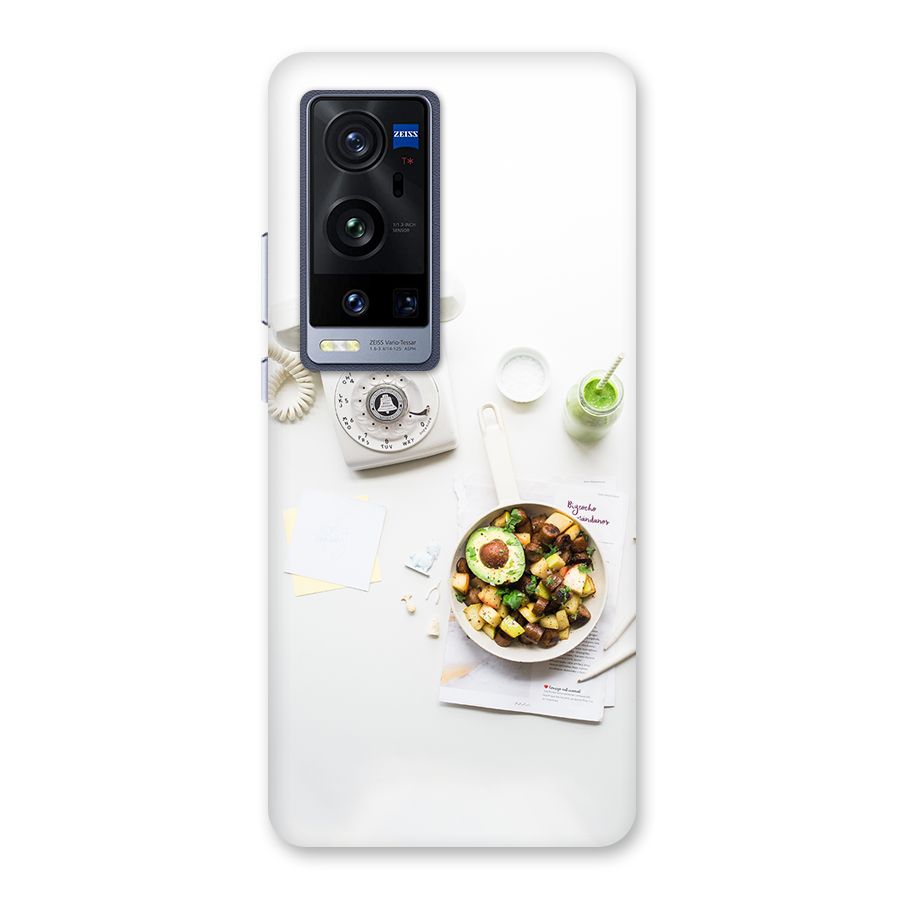 Morning Breakfast Back Case for Vivo X60 Pro Plus