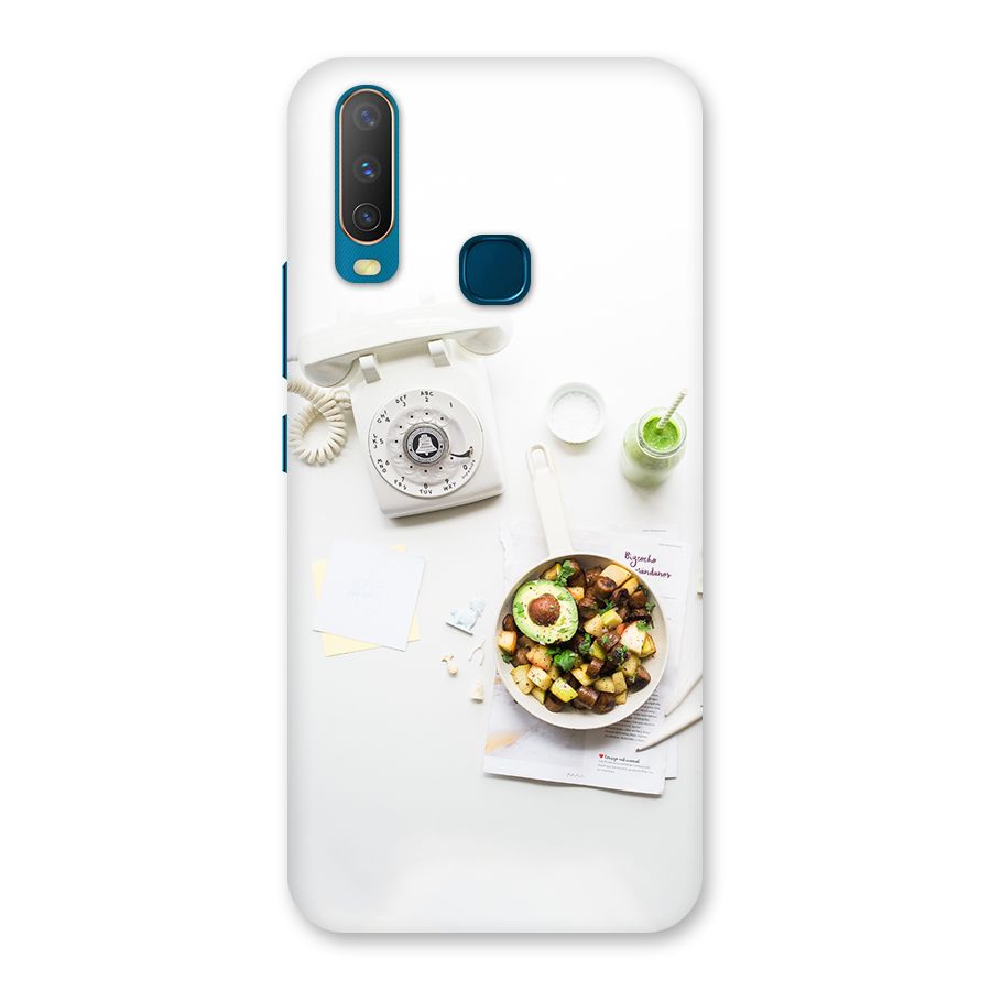 Morning Breakfast Back Case for Vivo Y17