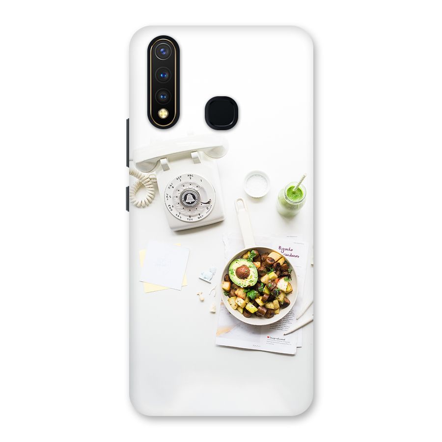 Morning Breakfast Back Case for Vivo Y19