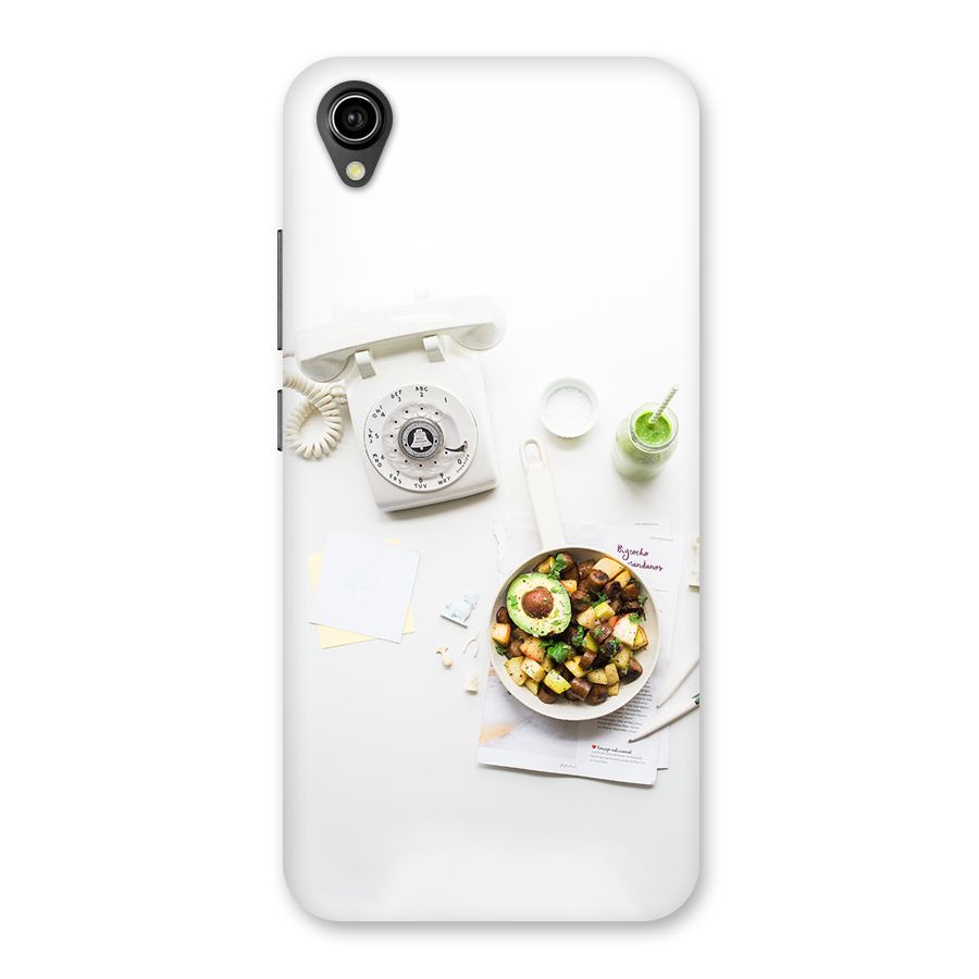 Morning Breakfast Back Case for Vivo Y90