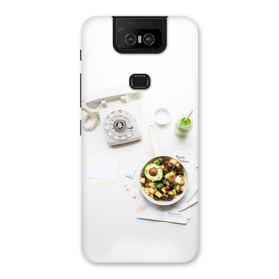 Morning Breakfast Back Case for Zenfone 6z