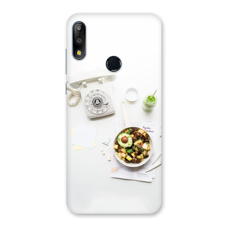 Morning Breakfast Back Case for Zenfone Max Pro M2