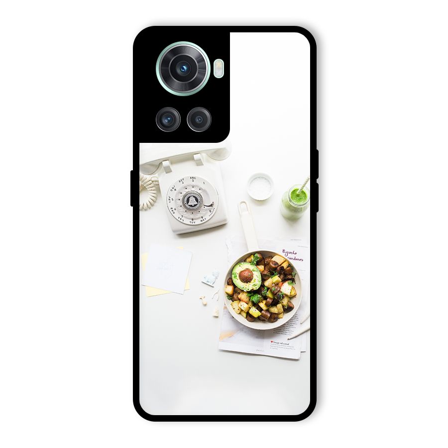 Morning Breakfast Glass Back Case for OnePlus 10R