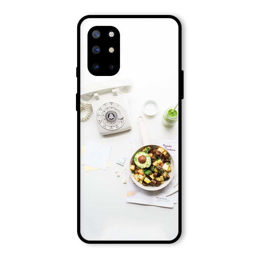 Morning Breakfast Glass Back Case for OnePlus 8T