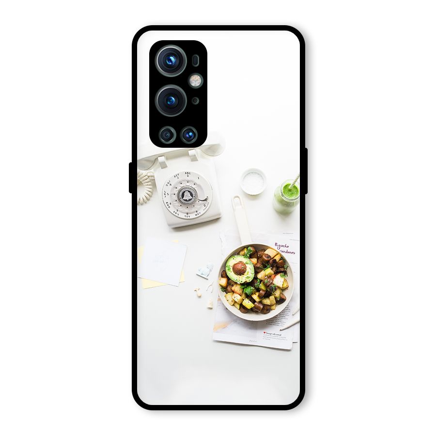 Morning Breakfast Glass Back Case for OnePlus 9 Pro