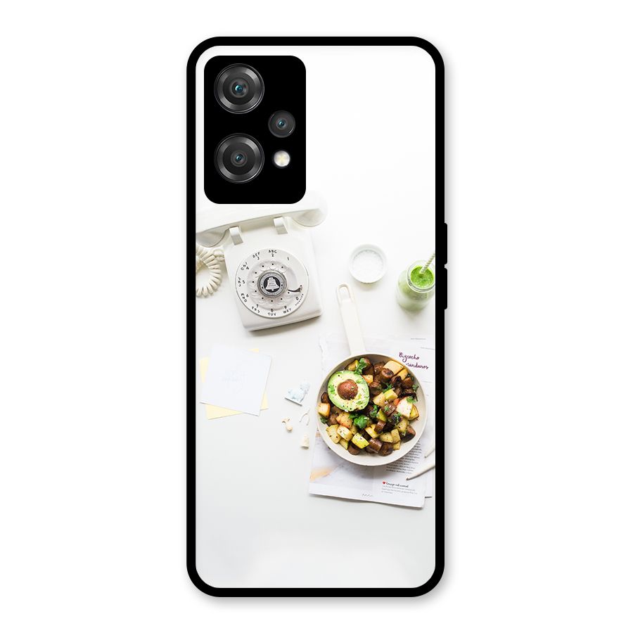 Morning Breakfast Glass Back Case for OnePlus Nord CE 2 Lite 5G