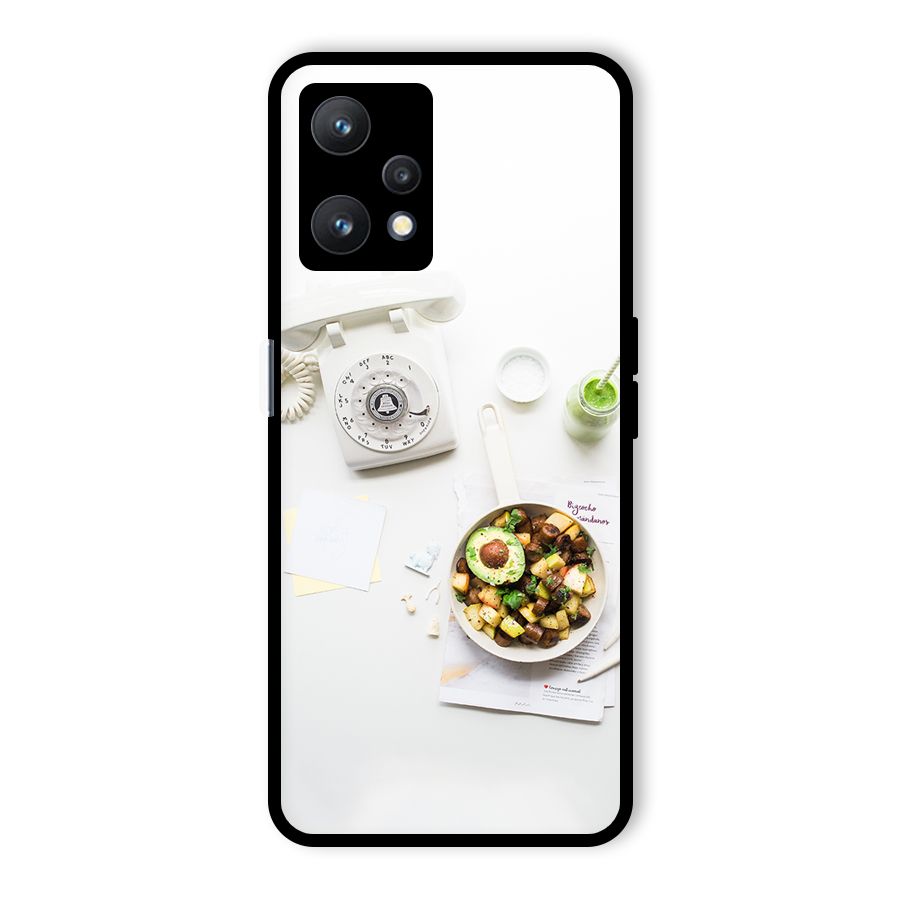 Morning Breakfast Glass Back Case for Realme 9 Pro 5G