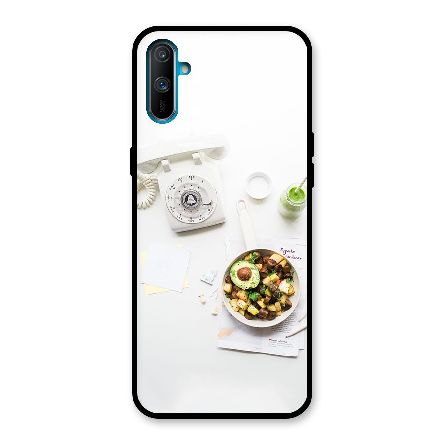 Morning Breakfast Glass Back Case for Realme C3