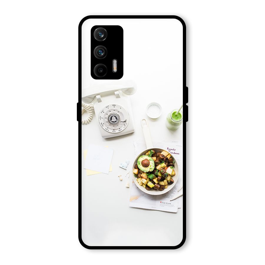 Morning Breakfast Glass Back Case for Realme GT 5G