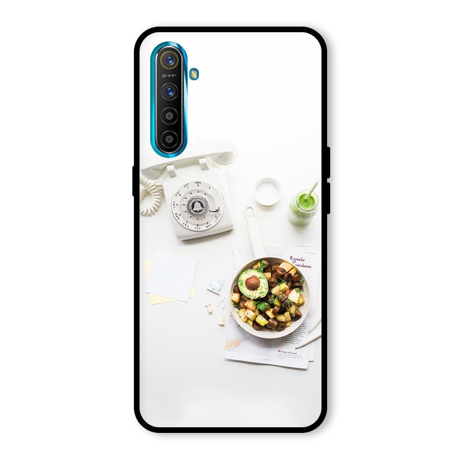 Morning Breakfast Glass Back Case for Realme X2