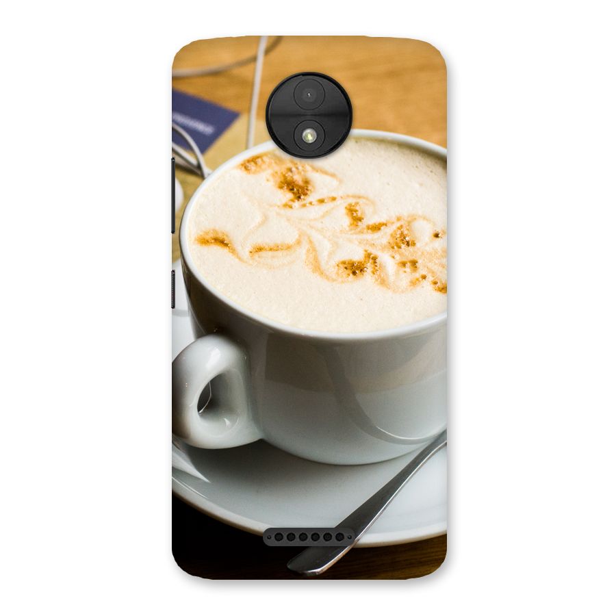 Morning Coffee Back Case for Moto C