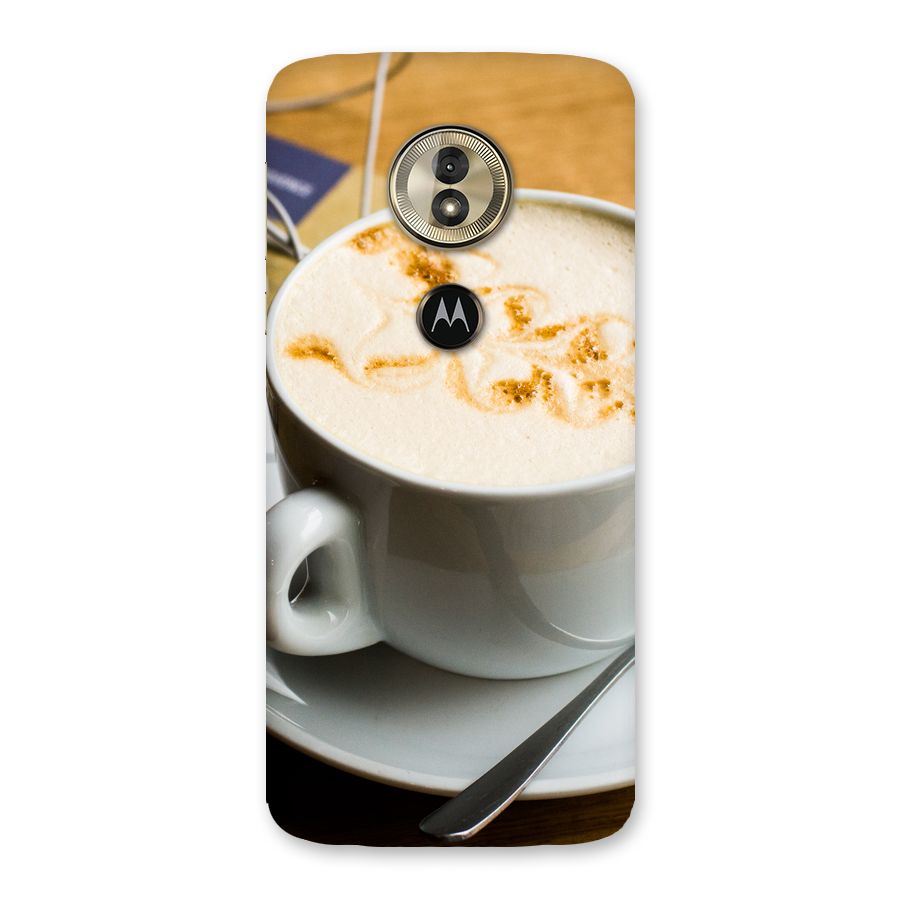 Morning Coffee Back Case for Moto G6 Play
