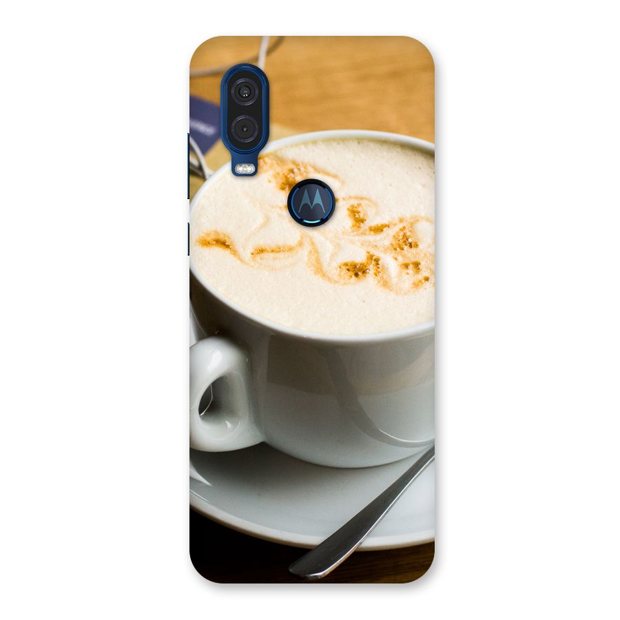 Morning Coffee Back Case for Motorola One Vision