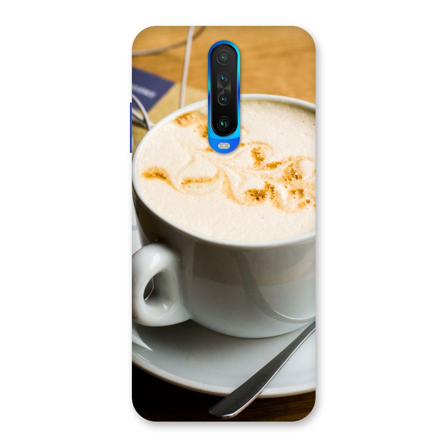 Morning Coffee Back Case for Poco X2