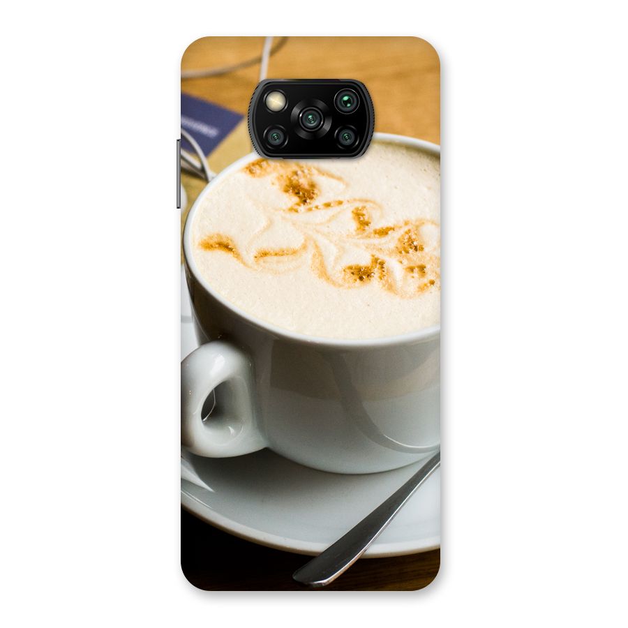 Morning Coffee Back Case for Poco X3