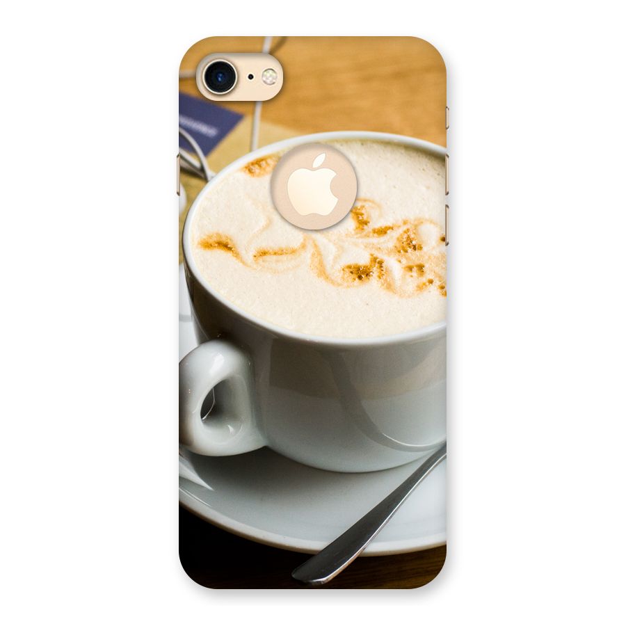 Morning Coffee Back Case for iPhone 7 Logo Cut
