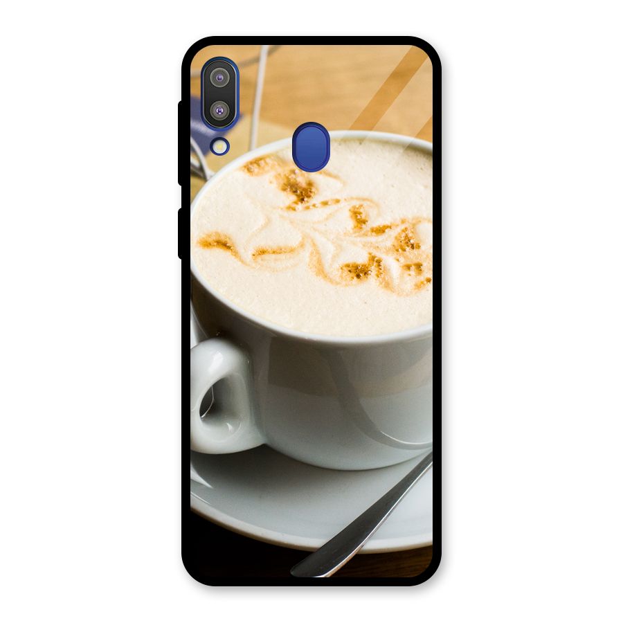 Morning Coffee Glass Back Case for Galaxy M20