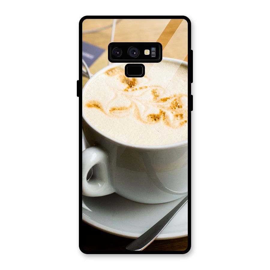 Morning Coffee Glass Back Case for Galaxy Note 9