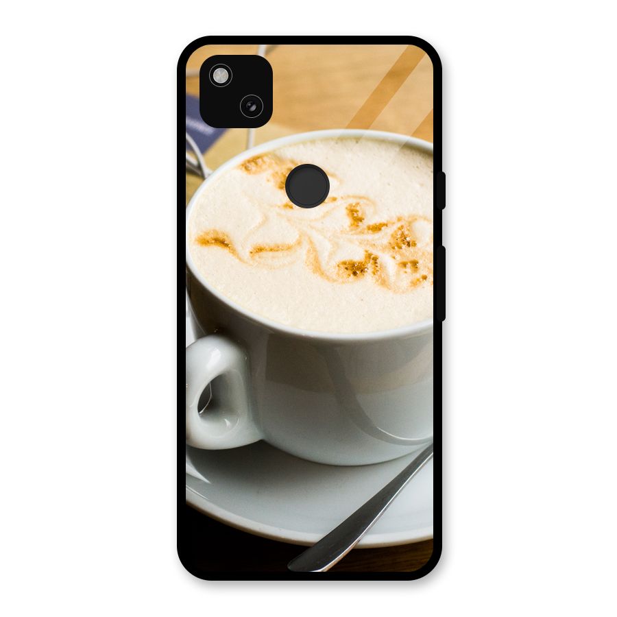Morning Coffee Glass Back Case for Google Pixel 4a