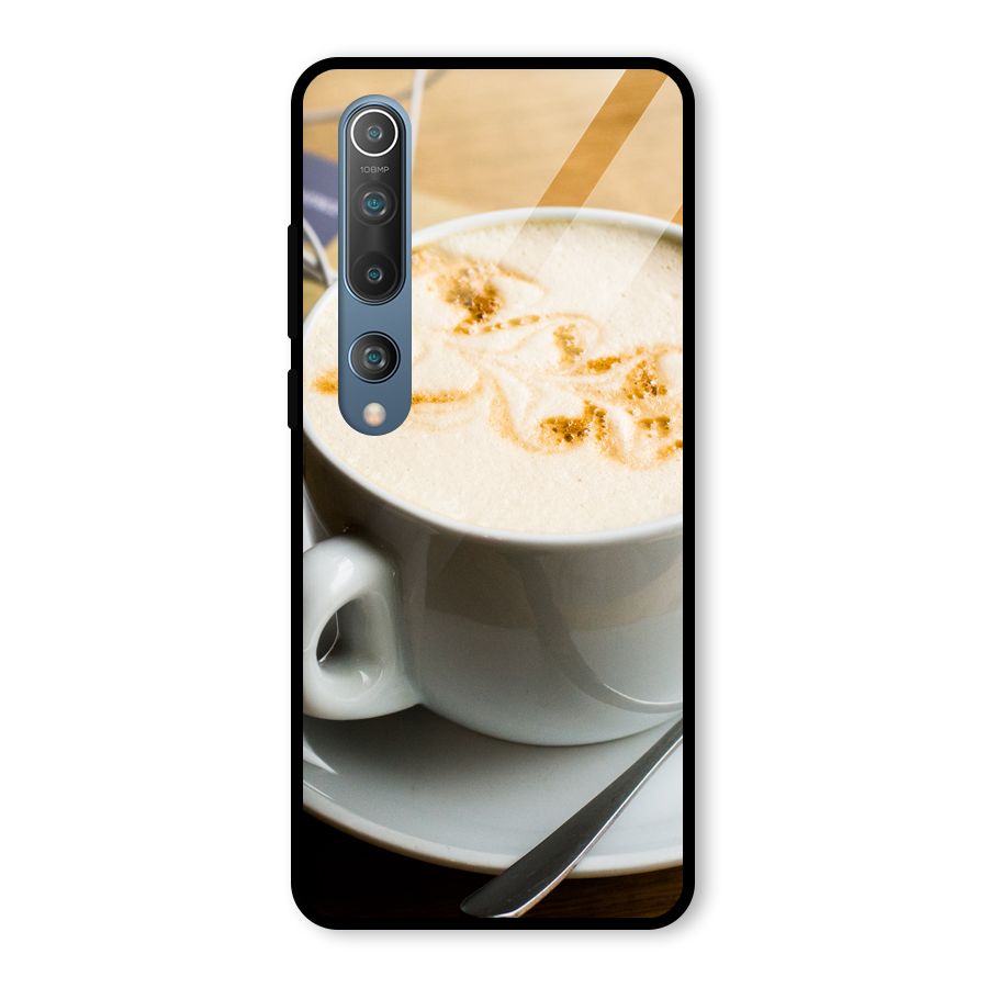 Morning Coffee Glass Back Case for Mi 10