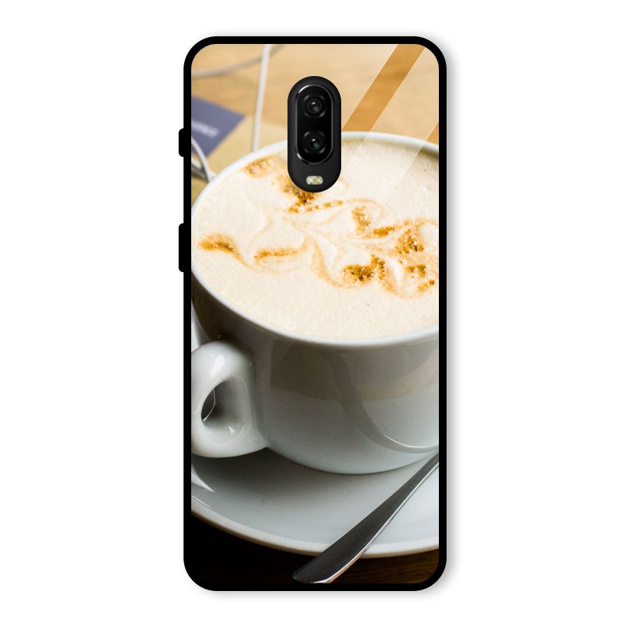 Morning Coffee Glass Back Case for OnePlus 6T