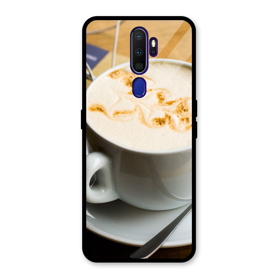 Morning Coffee Glass Back Case for Oppo A9 (2020)