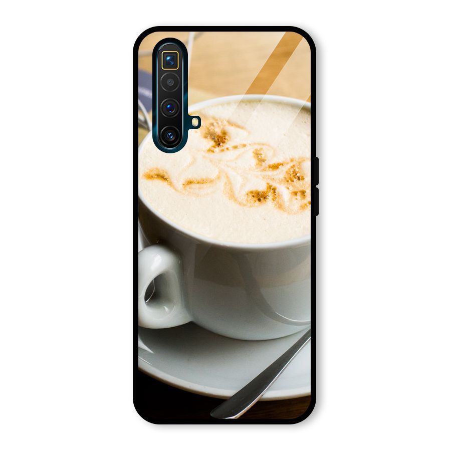Morning Coffee Glass Back Case for Realme X3